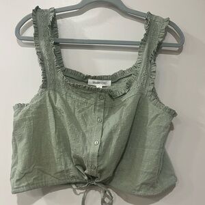 Shabby Chic cropped top size Medium